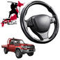 Black Samurai Segmented Steering Wheel Cover for Toyota LandCruiser 79 Series Single Cab 2012 - Current