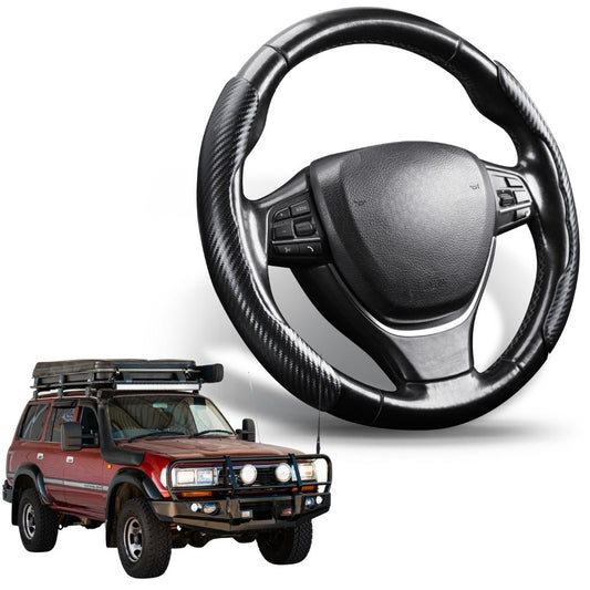 Segmented Steering Wheel Cover for Toyota LandCruiser 80 1990 - 1998