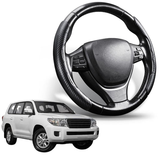 Segmented Steering Wheel Cover for Toyota LandCruiser 200 2012 - 2021 (GX GXL)