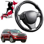 Black Samurai Segmented Steering Wheel Cover for Toyota LandCruiser 200 2012 - 2021 (Sahara)