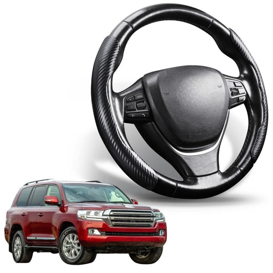 Segmented Steering Wheel Cover for Toyota LandCruiser 200 2012 - 2021 (Sahara)