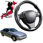 Black Samurai Segmented Steering Wheel Cover for Toyota Lexcen VN-VP 1993 - 1997