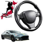 Black Samurai Segmented Steering Wheel Cover for Aston Martin V8 Rapide 2010 - 2020