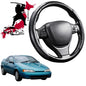 Black Samurai Segmented Steering Wheel Cover for Toyota Paseo  1992 - 1995