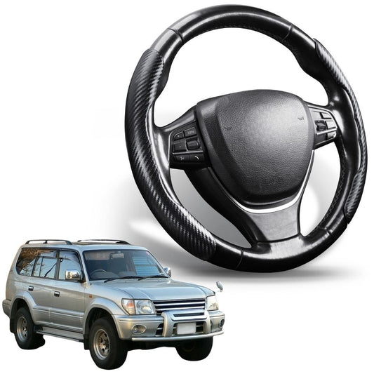 Segmented Steering Wheel Cover for Toyota Prado 1996 - 2003 90 Series