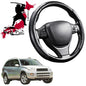 Black Samurai Segmented Steering Wheel Cover for Toyota RAV4 1994 - 2000 4-Door (XA10)
