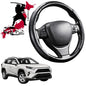 Black Samurai Segmented Steering Wheel Cover for Toyota RAV4 2019 - Current (XA50)
