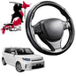 Black Samurai Segmented Steering Wheel Cover for Toyota Rukus 2010 - 2015