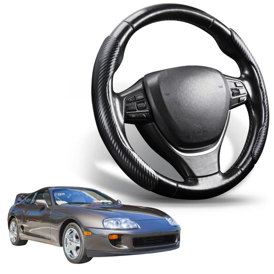 Segmented Steering Wheel Cover for Toyota Supra 1993 - 2019 A80, A90