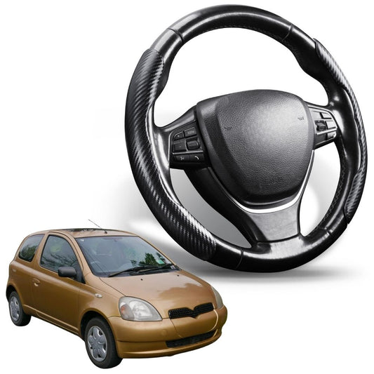 Segmented Steering Wheel Cover for Toyota Yaris 1999 - 2005 (Echo, Platz, XP10/XP20)