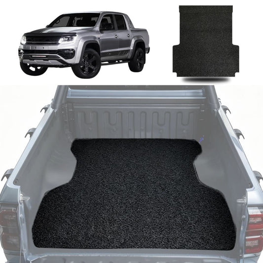 Honeycomb UTE Tub Mat Tray Liner for VolksWagen Amarok Dual Cab 2022 - Current 2H Facelift - Black