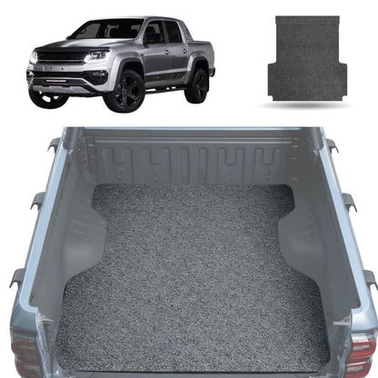 Honeycomb UTE Tub Mat Tray Liner for VolksWagen Amarok Dual Cab 2022 - Current 2H Facelift - Grey
