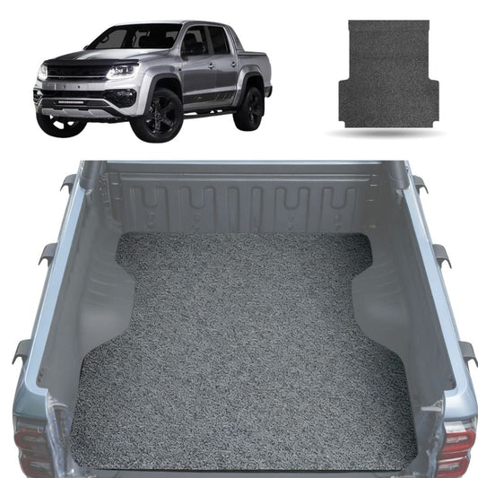 Honeycomb UTE Tub Mat Tray Liner for VolksWagen Amarok Dual Cab 2022 - Current 2H Facelift - Grey