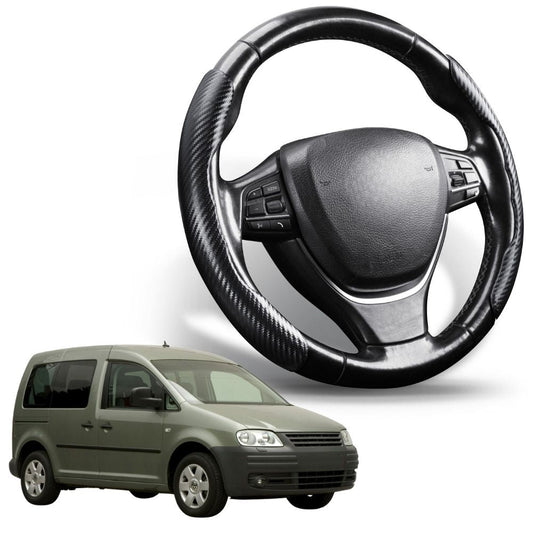 Segmented Steering Wheel Cover for VolksWagen Caddy 2005 - 2021 Front Only