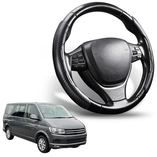 Segmented Steering Wheel Cover for VolksWagen Caravelle 2010 - 2015