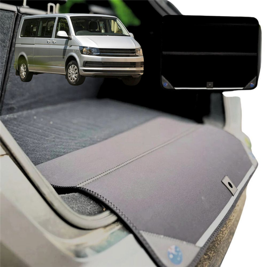 Rear Cargo Boot Bumper Protector for VolksWagen Caravelle 2016 - Current - XL (98 x 55) - Black