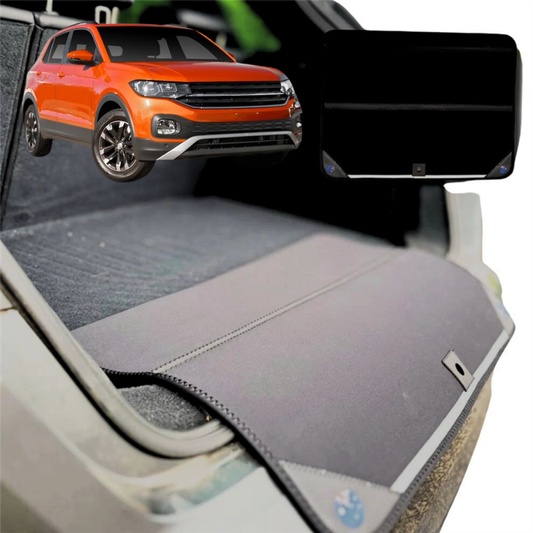 Rear Cargo Boot Bumper Protector for VolksWagen T-Cross 2020 - Current (C1) - XL (98 x 55) - Black