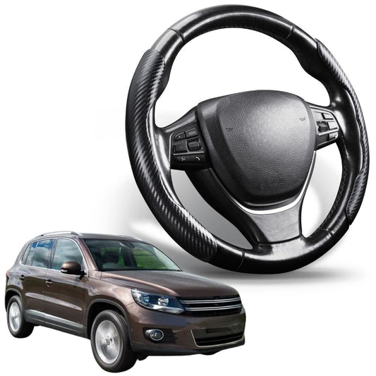 Segmented Steering Wheel Cover for VolksWagen Tiguan 2008 - 2016