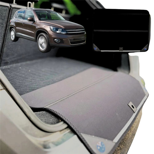 Rear Cargo Boot Bumper Protector for VolksWagen Tiguan 2008 - 2016 - XL (98 x 55) - Black
