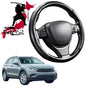 Black Samurai Segmented Steering Wheel Cover for VolksWagen Tiguan 2016 - 2023  (Allspace)
