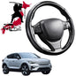 Black Samurai Segmented Steering Wheel Cover for Volvo C40 2021 - Current