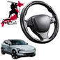 Black Samurai Segmented Steering Wheel Cover for Volvo EX30 2023 - 2024 (TMP) Twin Motor Performance