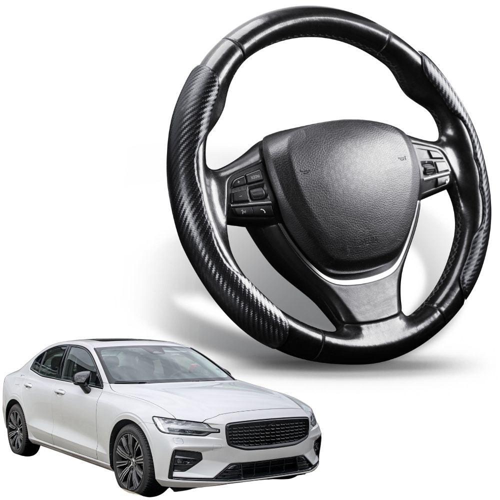 Segmented Steering Wheel Cover for Volvo S60 2010 - 2018 (Manual)