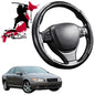 Black Samurai Segmented Steering Wheel Cover for Volvo S80 2006 - 2016