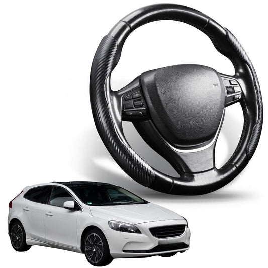 Segmented Steering Wheel Cover for Volvo V40 2013 - 2019