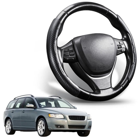 Segmented Steering Wheel Cover for Volvo V50 2004 - 2012 Manual