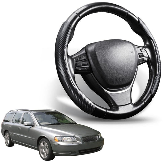 Segmented Steering Wheel Cover for Volvo V70 2000 - 2007 Mk II, Mk II Facelift