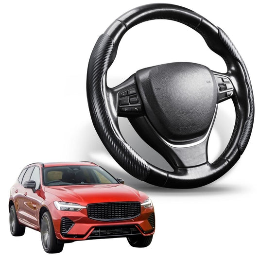 Segmented Steering Wheel Cover for Volvo XC60 Recharge 2017 - Current Mk I Facelift, Mk II