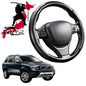 Black Samurai Segmented Steering Wheel Cover for Volvo XC90 2002 - 2014