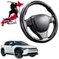 Black Samurai Segmented Steering Wheel Cover for Toyota BZ4X 2023 - Current (EA10)