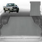 6D Diamond Ute Tub Mat for Toyota Hilux Single Cab 2005-2015 (with spray on liner or no liner) - Grey