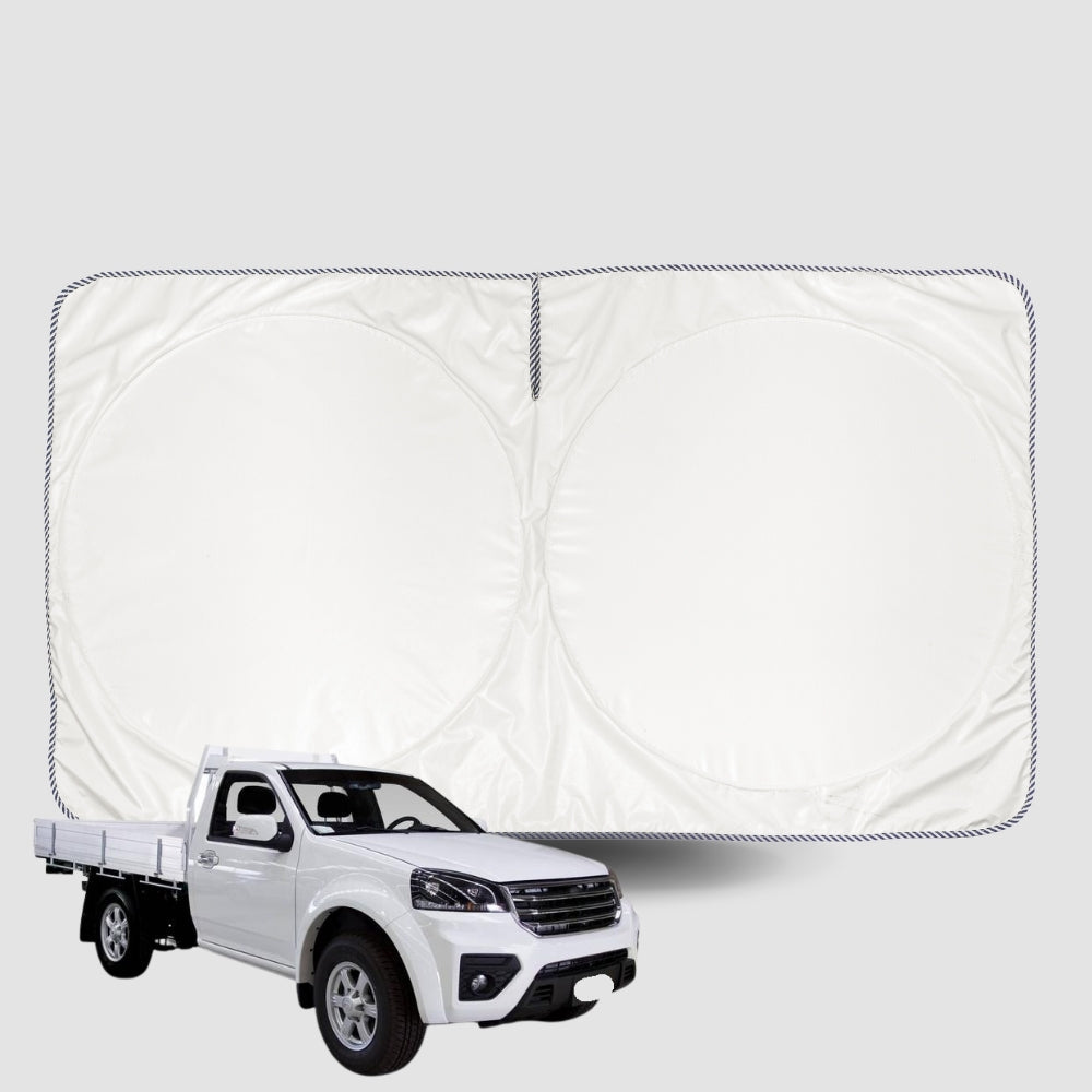 Windscreen Sun Shade for GWM Haval Steed Single Cab (Wingle 6)2017-2022 Universal Fit Window Visor UV Block