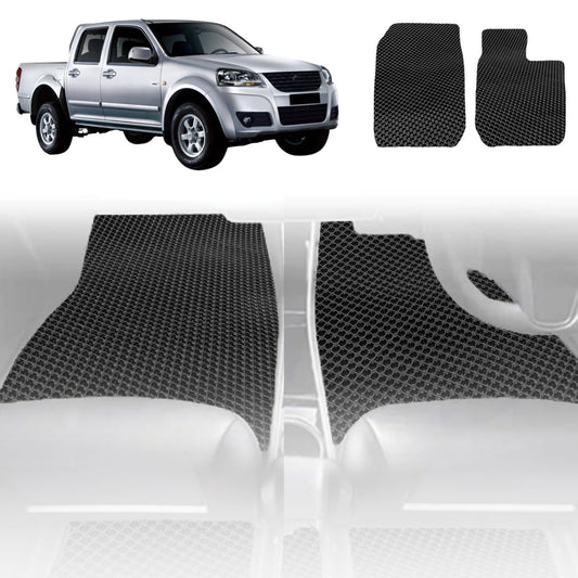 6D Diamond Car Floor Mats for GWM Haval V240 Single Cab (Wingle 5) 2010-2016-Outback GT