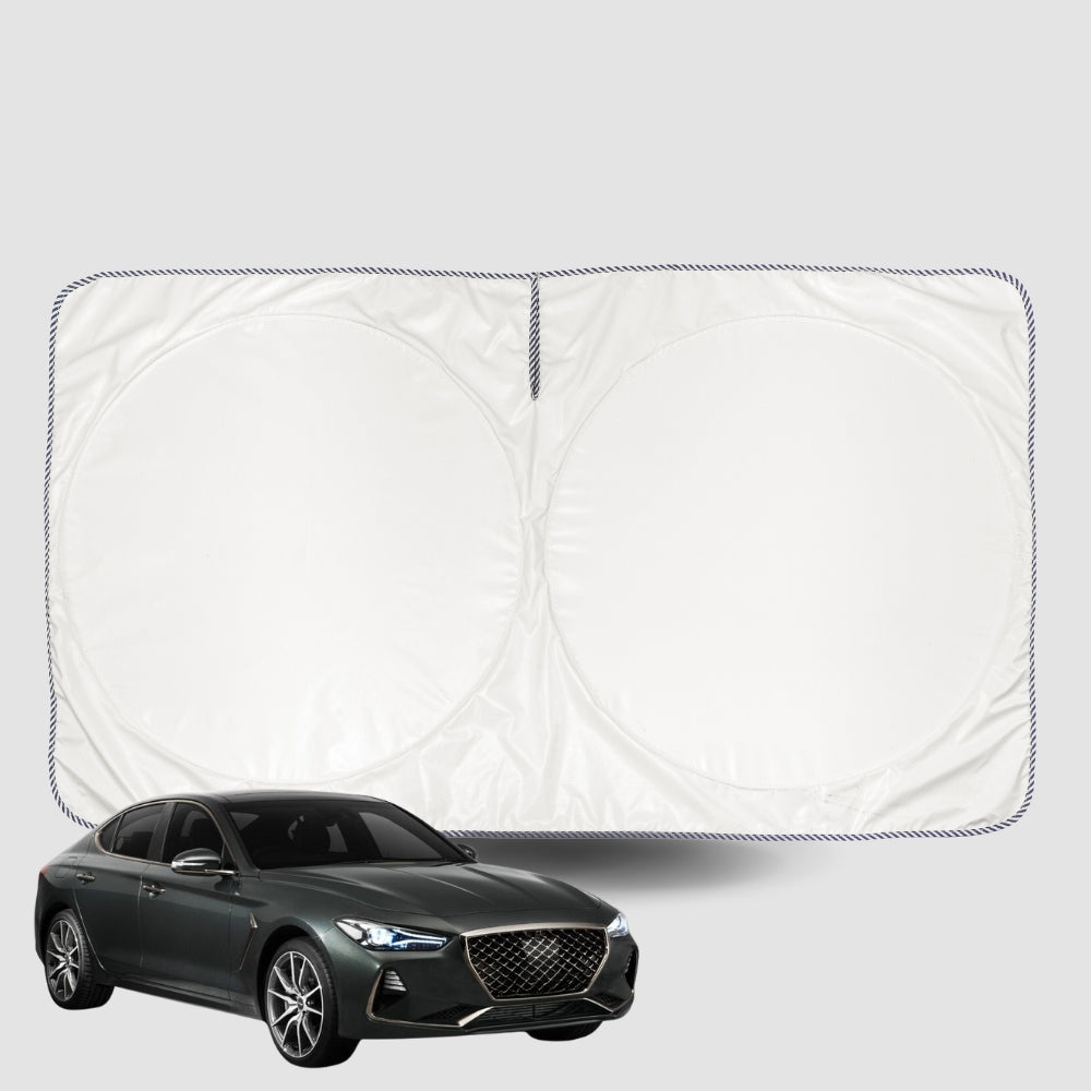 Windscreen Sun Shade for Genesis G70 2017-Current Universal Fit Window Visor UV Block
