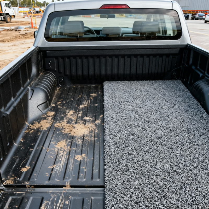 Honeycomb UTE Tub Mat Tray Liner for LDV T60 Max 2017 - Current T60 Pro - Grey