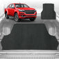 6D Diamond Ute Tub Mat for Holden Colorado Ute Dual Cab VE VF 2012-2016 (with spray on liner or no liner)-Black-Outback GT