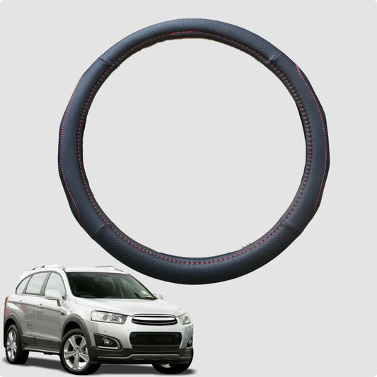 Steering Wheel Cover for Holden Captiva 7 2009-2015 38CM Leather | Circle