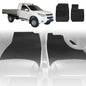 6D Diamond Car Floor Mats for Holden Colorado Ute Single Cab 2012-2016-Outback GT