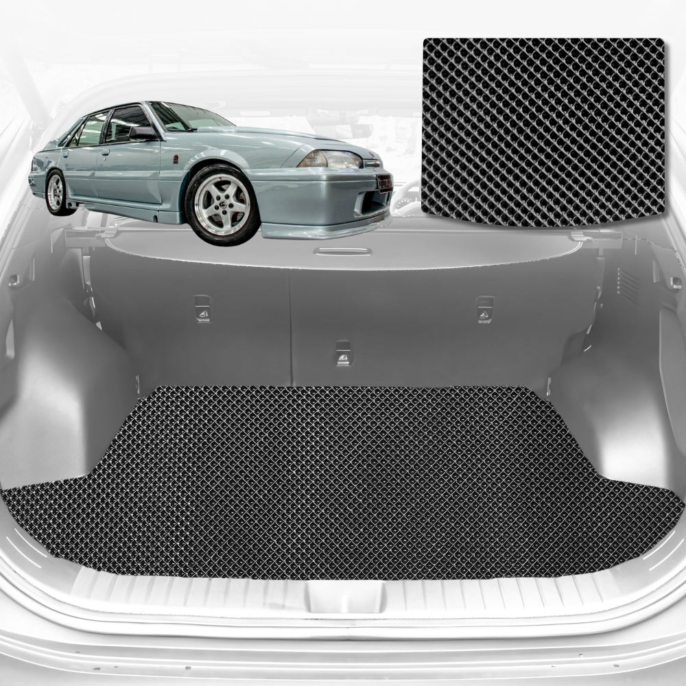 6D Diamond Car Boot Cargo Mat for Holden Commodore (VT VX VY VZ)1997-2006 Sedan| Heavy Duty Carpet Liner