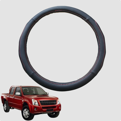 Steering Wheel Cover for Holden Rodeo 2003-2008 38CM Leather | Circle