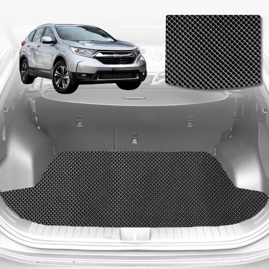 6D Diamond Car Boot Cargo Mat for Honda CR-V 2017-2022 | Heavy Duty Carpet Liner