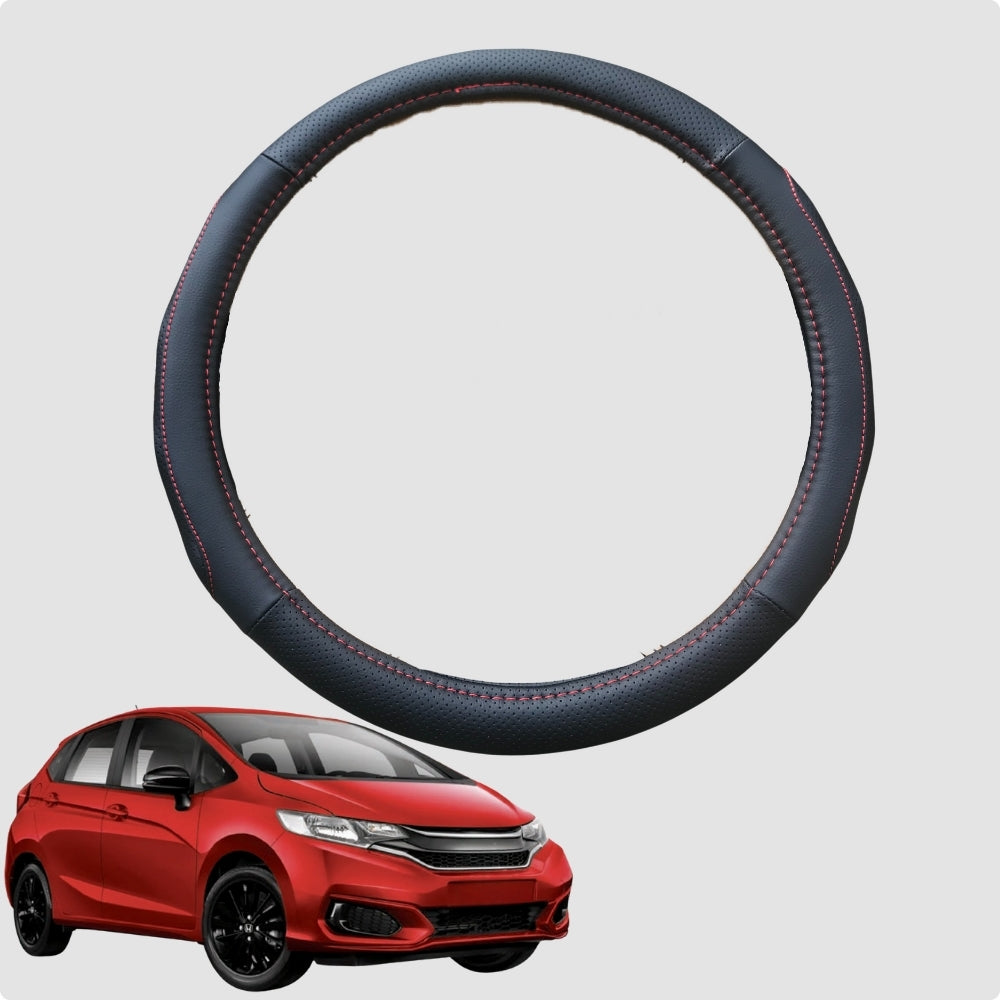Steering Wheel Cover for Honda Jazz 2014-2021 (FIT GK/GH/GP) 38CM | Circle