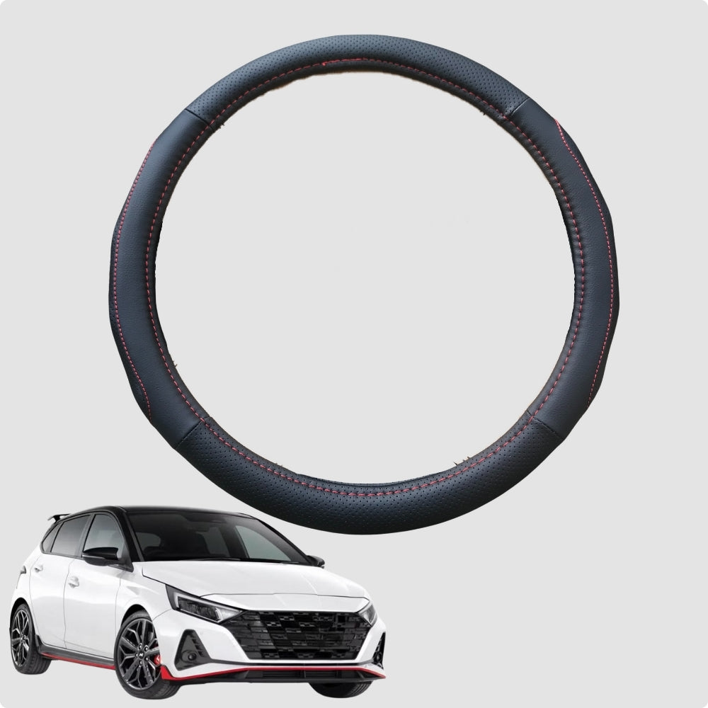 Steering Wheel Cover for Hyundai i20 N 2020-Current (BC3/BI3) 38CM | Circle