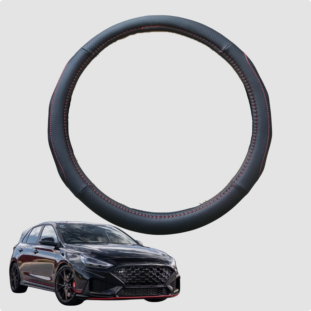 Steering Wheel Cover for Hyundai i30 N 2021-Current (Hatch/Fastback) 38CM | Circle