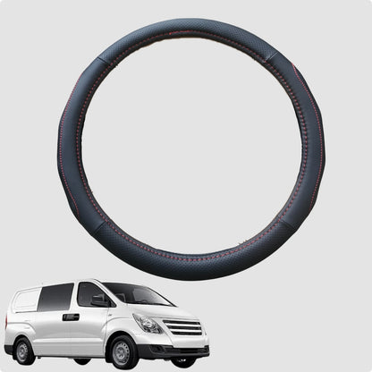 Steering Wheel Cover for Hyundai iLoad 2007-Current 38CM Leather | Circle