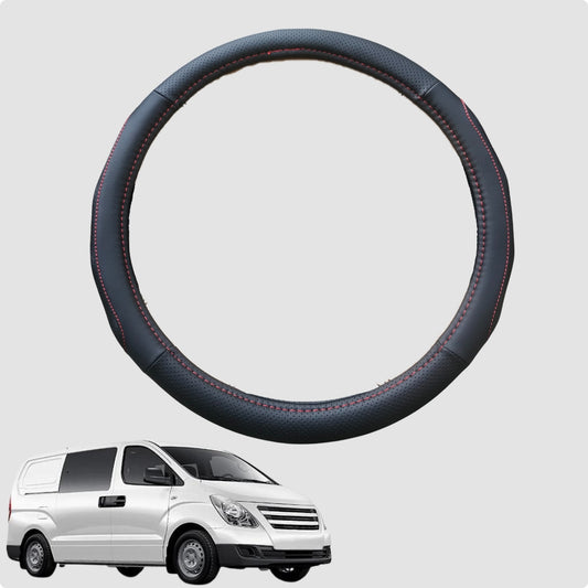 Steering Wheel Cover for Hyundai iLoad 2007-Current 38CM Leather | Circle